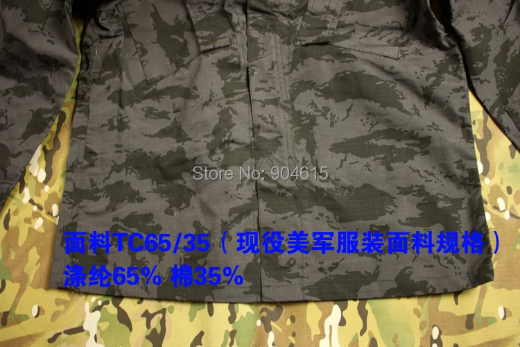 Военная форма для мужчин в армейском стиле США, версия ACU, Российские боевые костюмы в темном поле, Русская Ночная армейская униформа, куртка и штаны