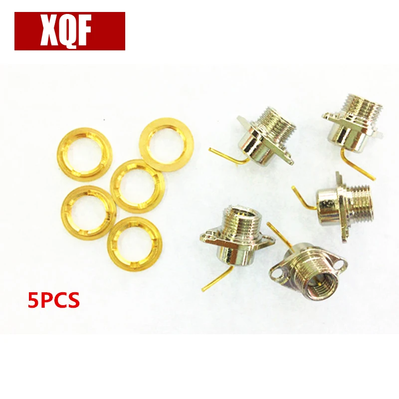 XQF 5 шт. разъем SMA 2 отверстие фланец Kenwood радио TK2107 3107 2260 3160 3260|kenwood radio|radio kenwoodradio radio |