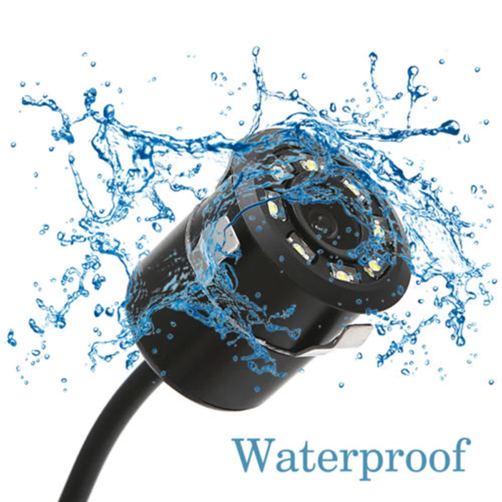 Бесплатная доставка на русском языке Автомобильный задний вид CCD 170 градусов