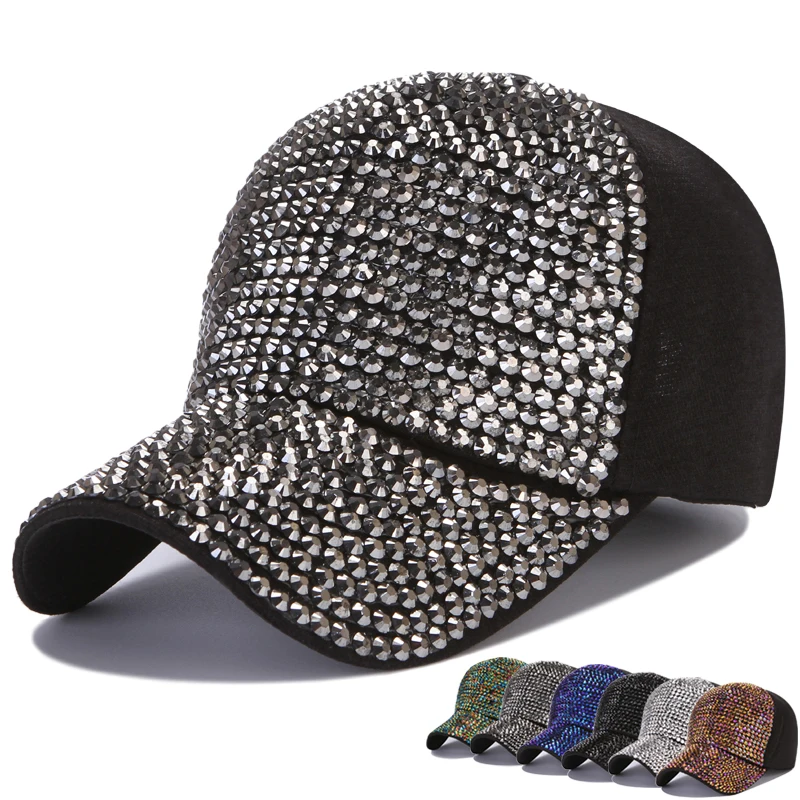 2019 летняя обувь для мужчин и женщин Стразы Блестки бейсболки уличной моды