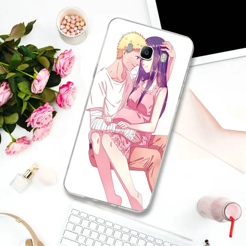 Picture 5 Аниме Наруто Узумаки и Хината Hyuga Мягкий Силиконовый ТПУ для samsung S2 S3 S4 S5 Mini S6 S7 Edge S8 S9 S10 Plus Lite Note 5 8 9 - Цвет: Picture 5
