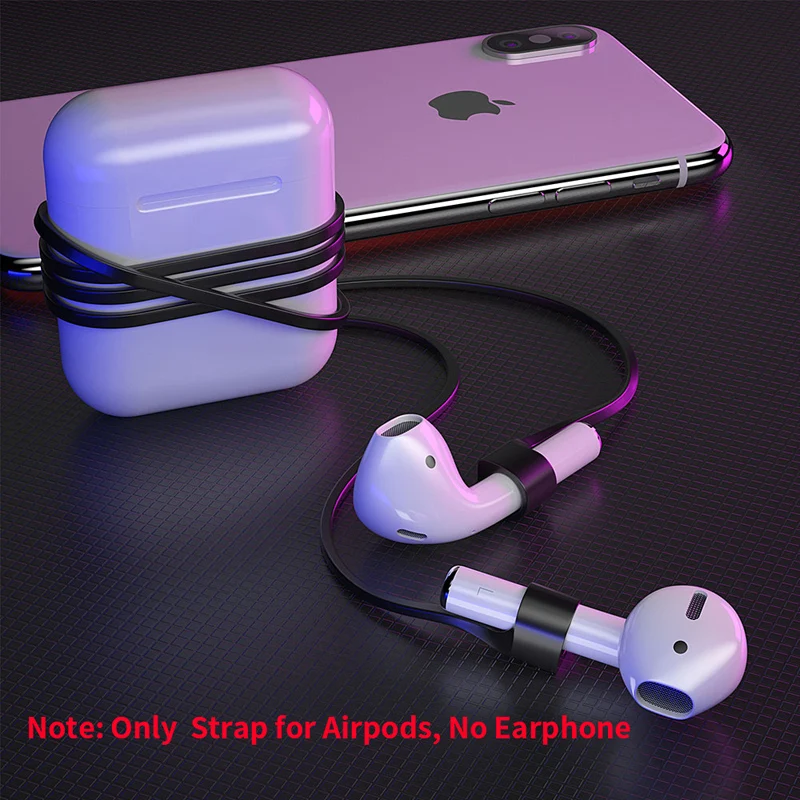 

Oppselve Magnetic Earphone Strap For Airpods Anti Lost Strap Magnetic String Rope For Bluetooth TWS Headset Silicone Cable Cord