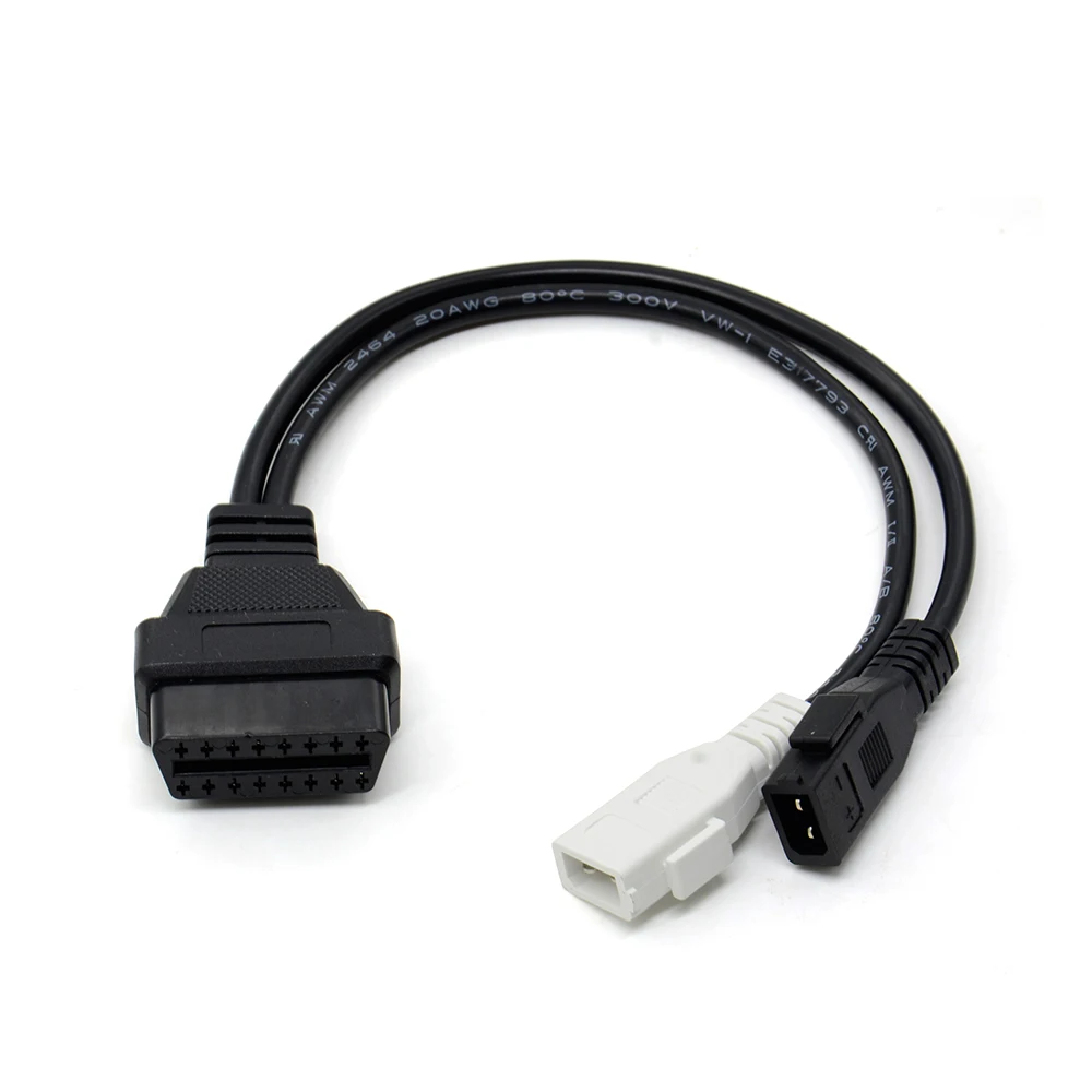 Адаптер VAG для AUDI 2X2 OBD1 OBD2 диагностический кабель 2P + подходит Audi 2X2Pin к 16-контактный