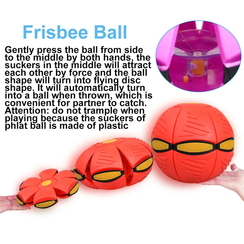 Красочный магический шар НЛО мяч летающая тарелка с крутыми огнями в форме