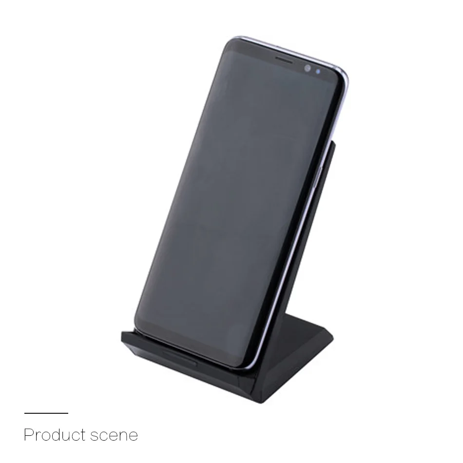 KEXU Qi Беспроводное зарядное устройство 10 Вт 2 катушки для iPhone X Samsung Galaxy S8 Plus S7 Note5