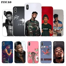 IYICAO 21 Savage рэпер певец Мягкий силиконовый чехол для телефона iPhone X