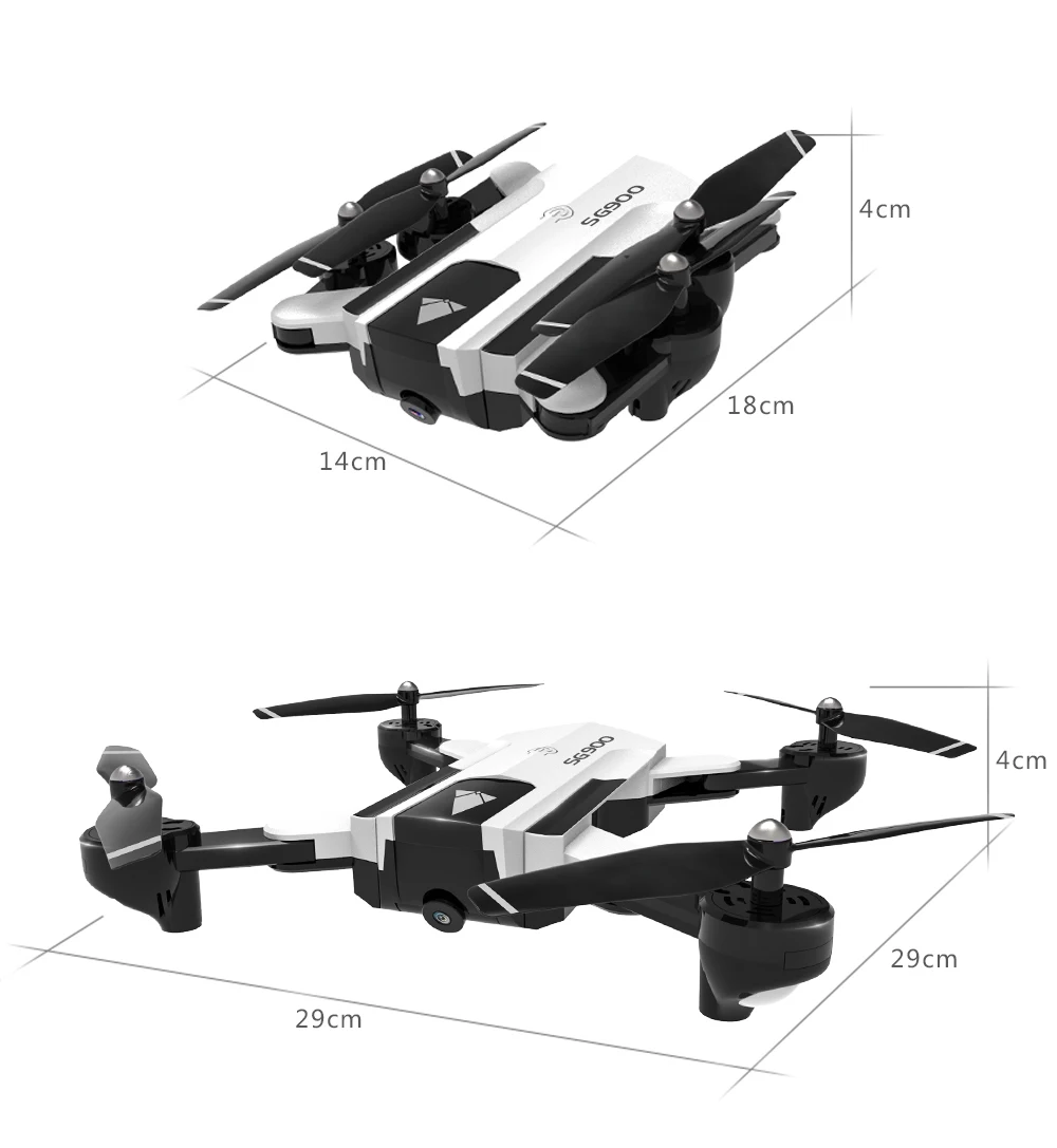 900 wifi FPV RC вертолет с широкоугольной HD камерой мини-Дрон Режим высокой фиксации складной рычаг RC Квадрокоптер для селфи, Дрон