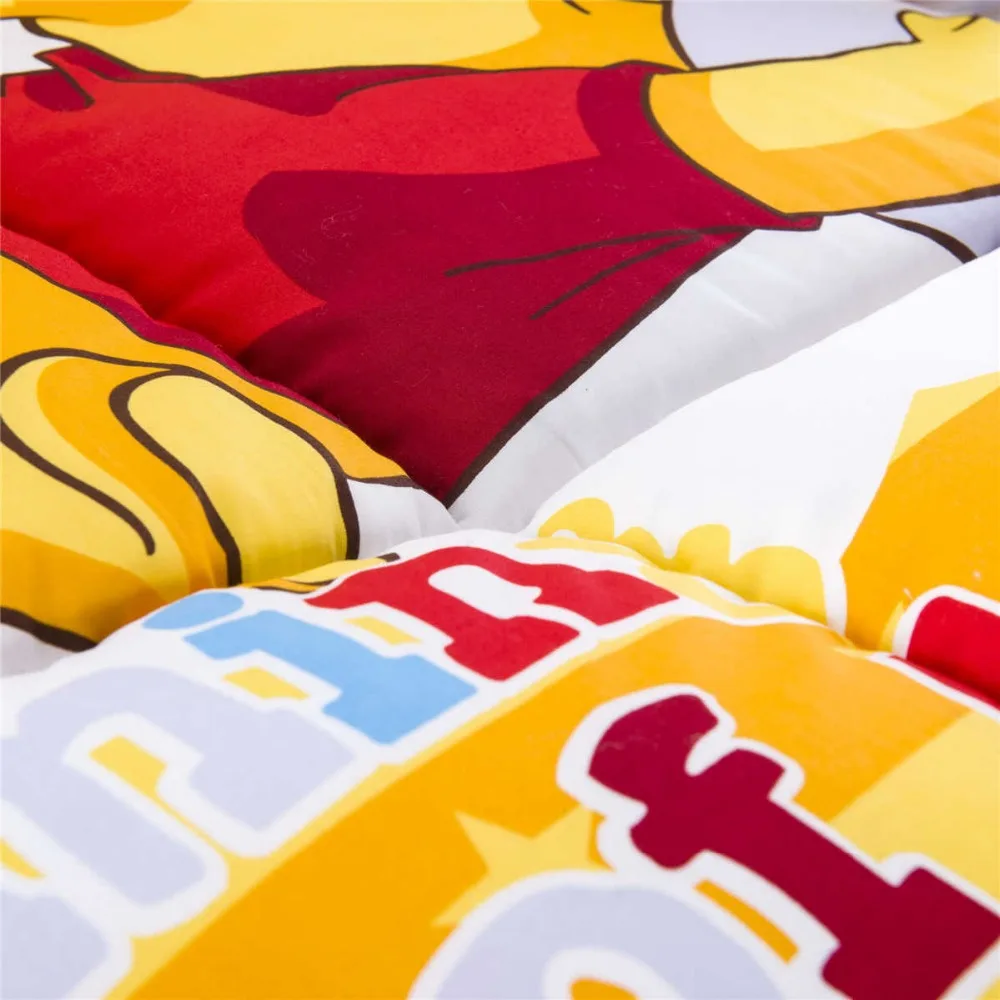 Одеяло с принтом Винни Пуха для девочек Хлопковое одеяло на осень и зиму