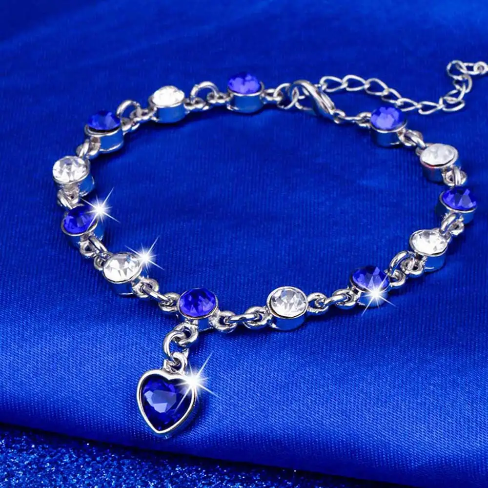 FAMSHIN 2017 модный браслет Горячая Свадьба Женский Кристалл Браслеты для женщин