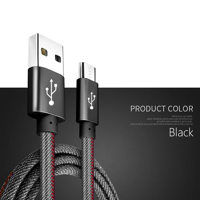 NOHON Micro Зарядка через usb кабель Andriod для samsung S6 Xiaomi Redmi Примечание 4X телефон Длинные