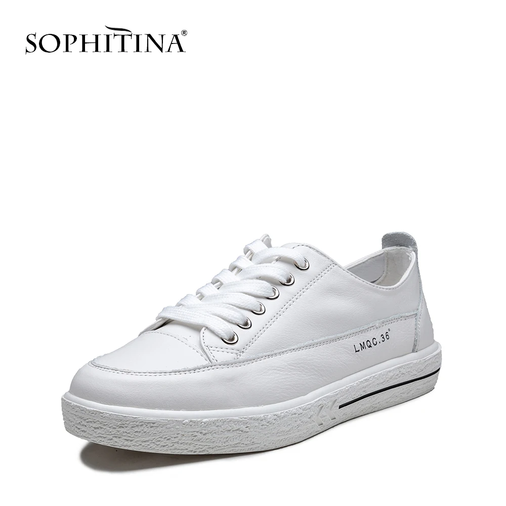 SOPHITINA/Новое поступление 2014 года повседневная обувь из натуральной кожи на