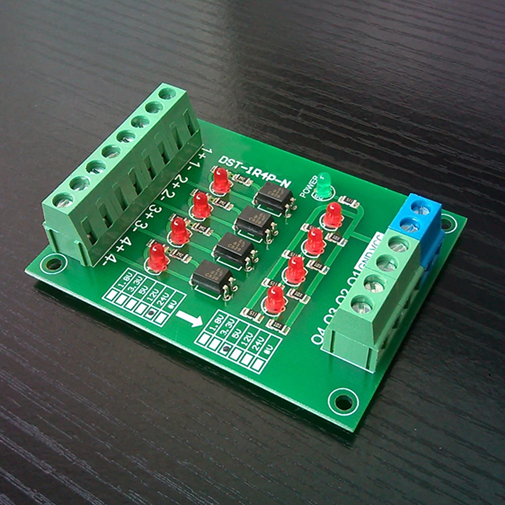 1 шт. изолированная плата для преобразователя уровня сигнала 24 В 5 В|Аксессуары