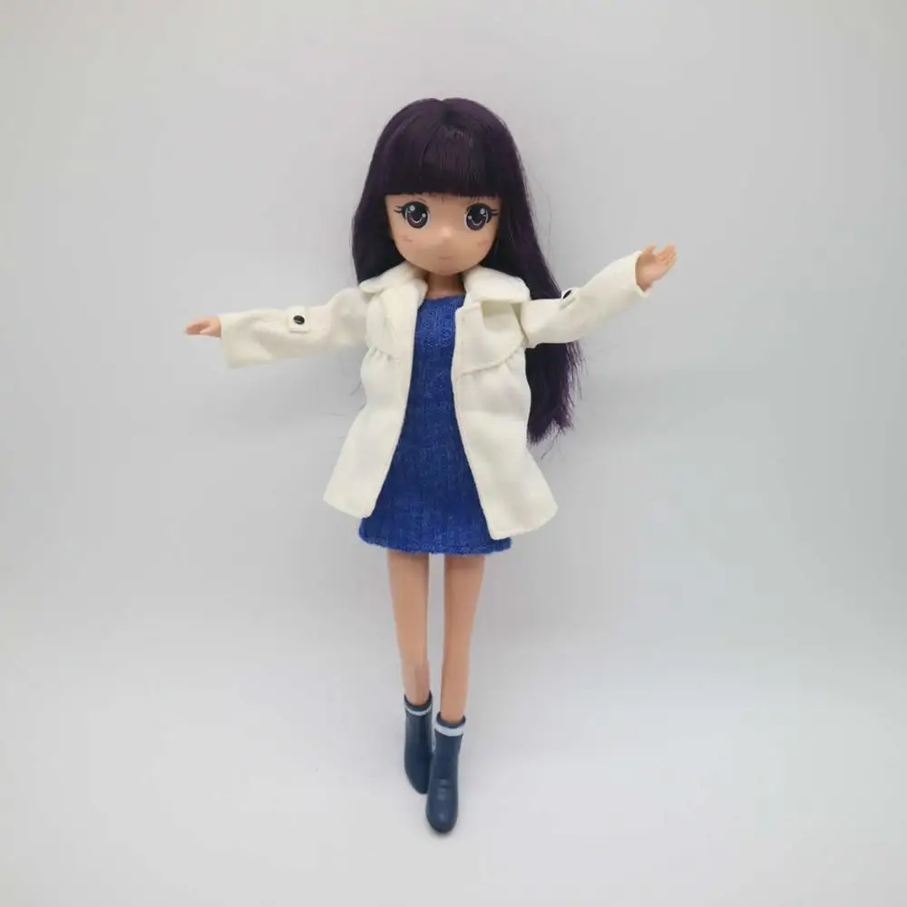 1 25 см, похожие на куклы Azone, японские мультфильмы, куклы для девочек, пластиковые куклы, включая одежду и обувь - Цвет: 1