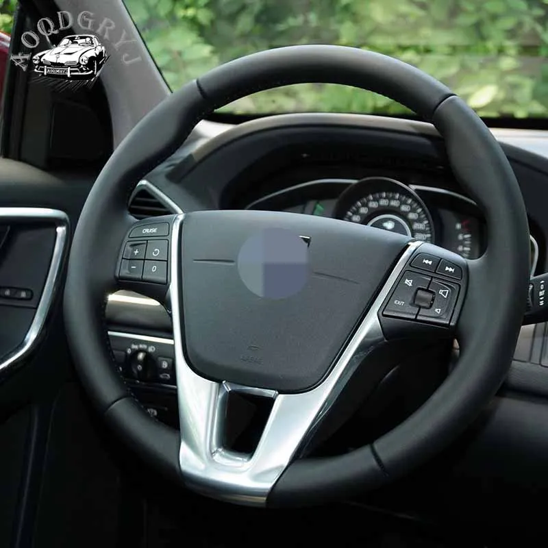 ABS рамка руля накладка декоративные наклейки подходят для Volvo XC60- стайлинга автомобилей