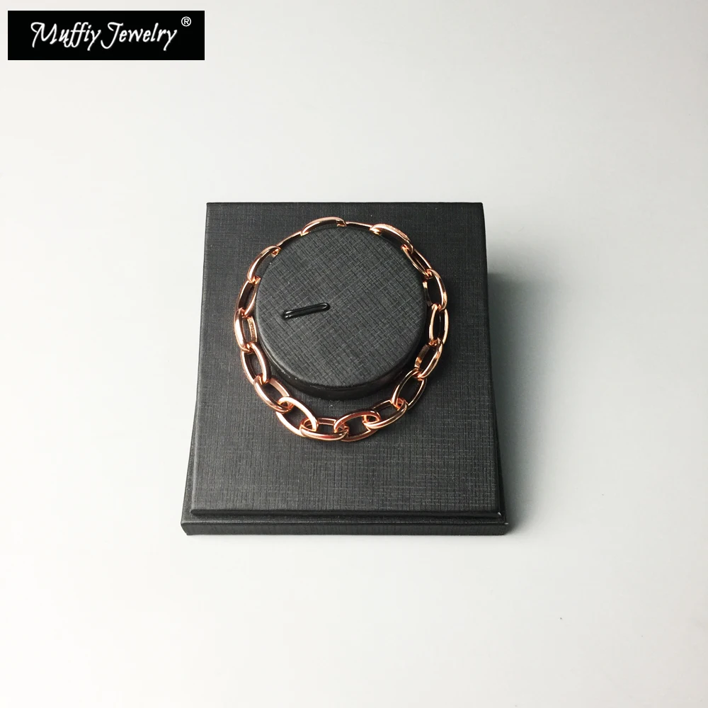 Браслет из розового чистого золота ювелирные аксессуары в европейском стиле