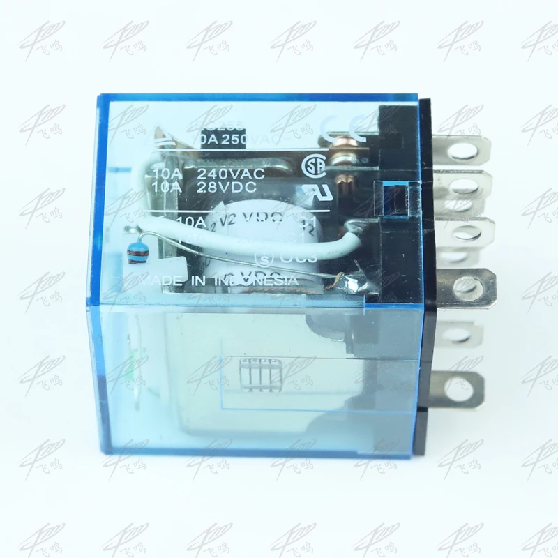 HH63P LY3 LY3NJ JQX-13F реле 220v 24v 12 v 12 v AC/DC 10A 11 Pin серебряный контакт dpdt Электрический rele
