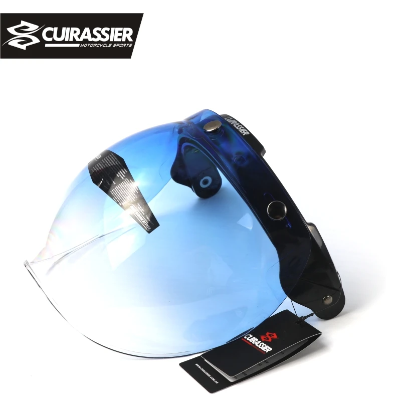 Cuirassier VS02 Flip up Lens Bubble Visor Face Shield Mask Motorcycle Helmet Moto Capacete | Автомобили и мотоциклы