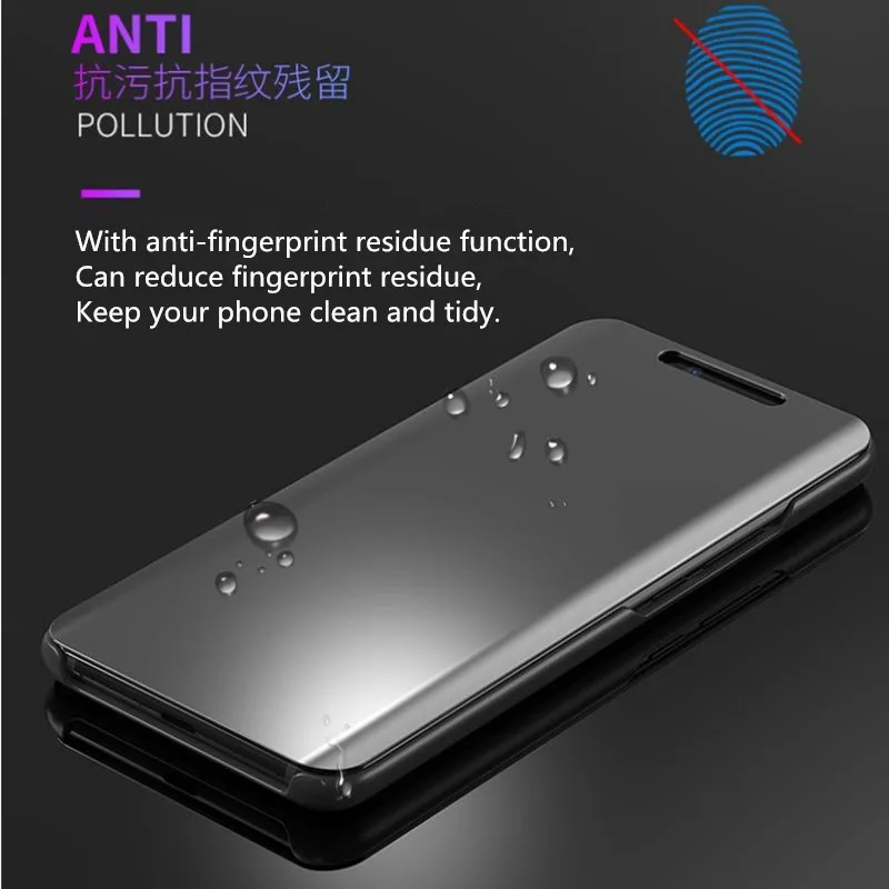 Mirror Flip Cases For Xiaomi Redmi Note 7 5 6A 6 Pro 4X Mi 8 9 A1 A2 Lite Pocophone F1 Fundas Cover on Case |