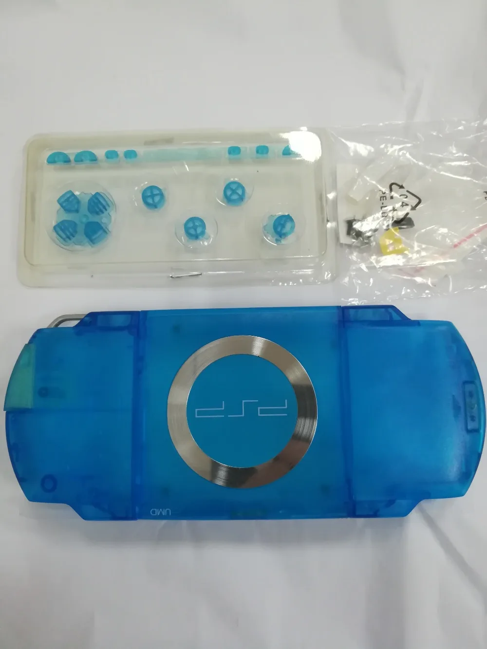 Сменный Чехол для PSP 1000 7 цветов полный консоли с набором кнопок белый черный |