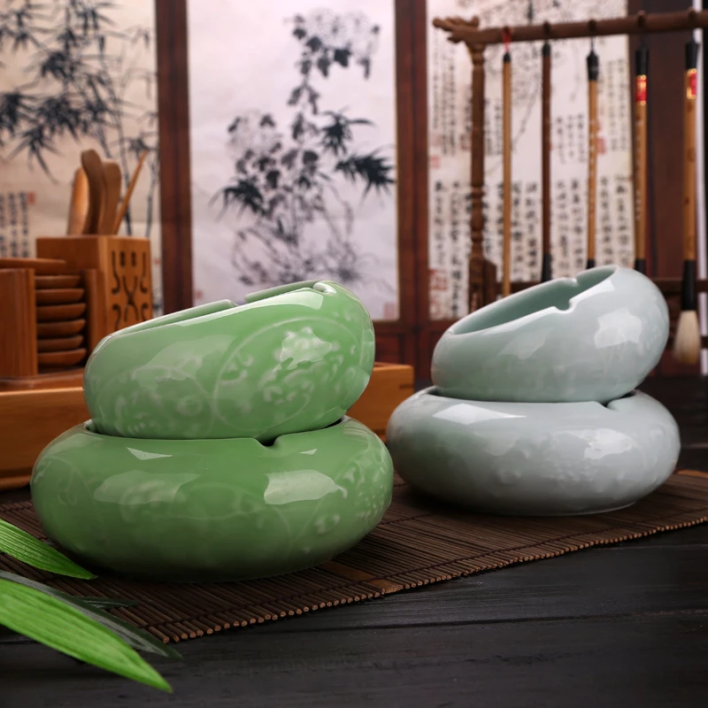 Керамика пепельница европейские Большие Модные Простые китайской домашней