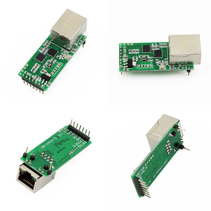 

Q18042-20 20PCS USR-TCP232-T2 Tiny Serial Ethernet Converter Module Serial UART TTL to Ethernet TCPIP Module