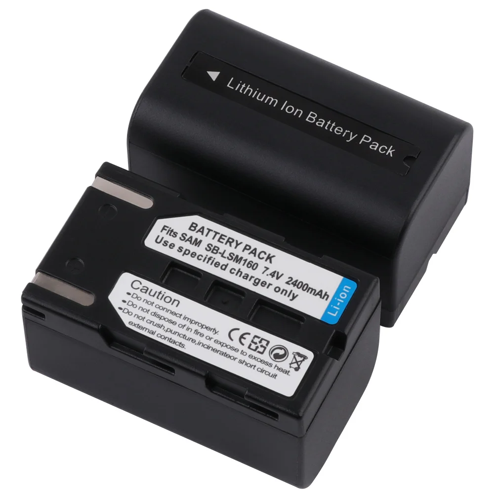 2X SB-LSM160 SB LSM160 Перезаряжаемые Батарея+ ЖК-дисплей Батарея Зарядное устройство для samsung D351I DC161 DC565 SC-DC163 SC-DC164 D352ISC-DC163 30