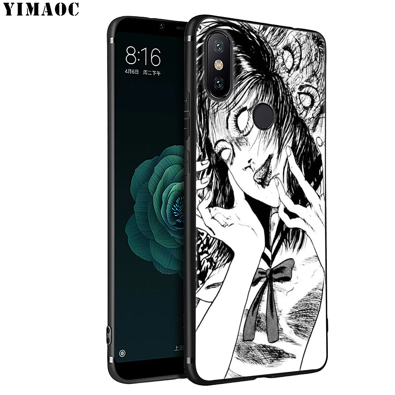 YIMAOC Junji Ito Tees Horror Soft Silicone Phone Case for Xiaomi MI 10 9 9T CC9 CC9E A3 Pro 8 SE A2 Lite A1 Mi10 Mi9 | Мобильные