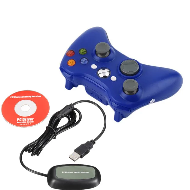 Controller-Receiver Игровой беспроводной контроллер Джойстик и Bluetooth ПК приемник для microsoft XBOX360 для ПК с Windows 7 8 10 XP Vista - Цвет: Controller-Receiver