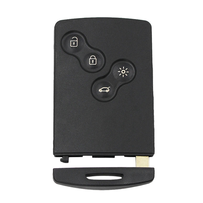 4 кнопки умный дистанционный ключ 433 МГц PCF7952 чип(после рынка) для Renault Megane живописный пруд Koleos Clio 4 Uncut Blade