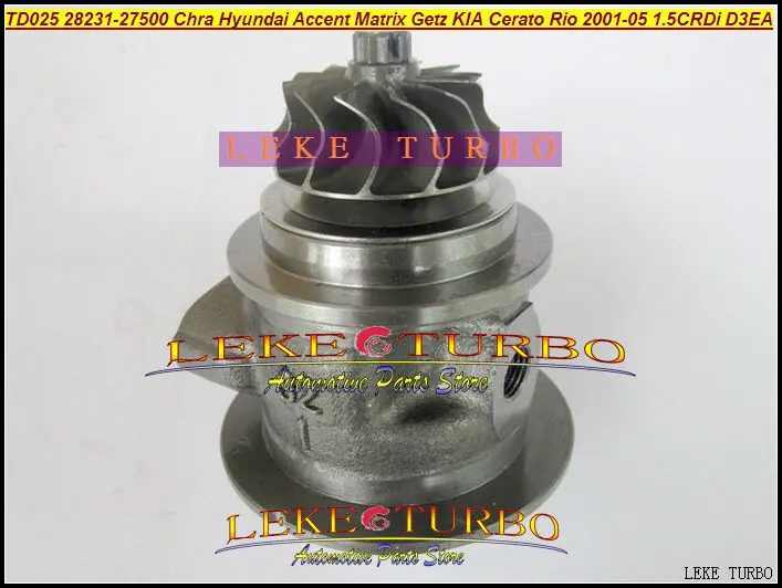 Турбокомпрессор TD025 28231-27500 49173-02610 турбо Chra для HYUNDAI Accent Matrix Getz KIA Cerato Rio л CRDi D3EA |