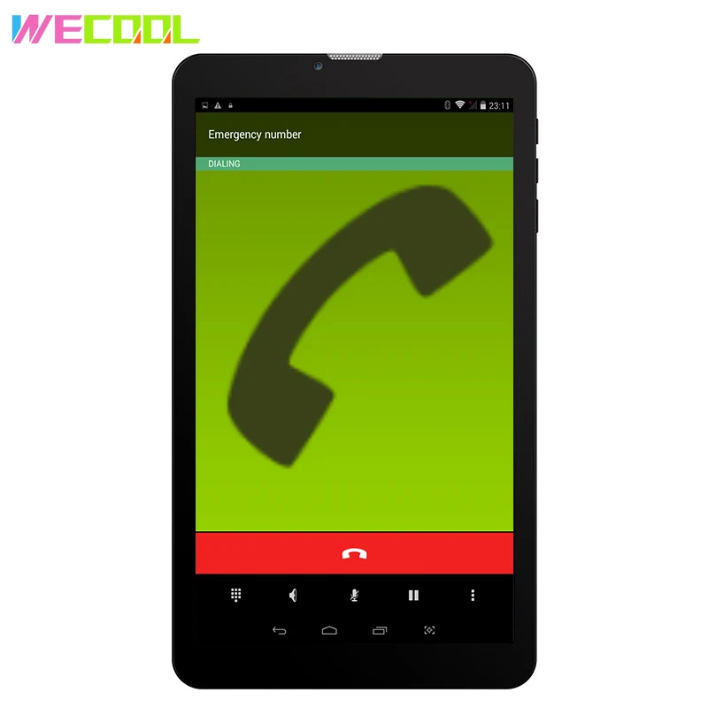 Высокое качество WeCool 7 дюймов 3g планшетный ПК с ips 1024X600 Разрешение Android OS
