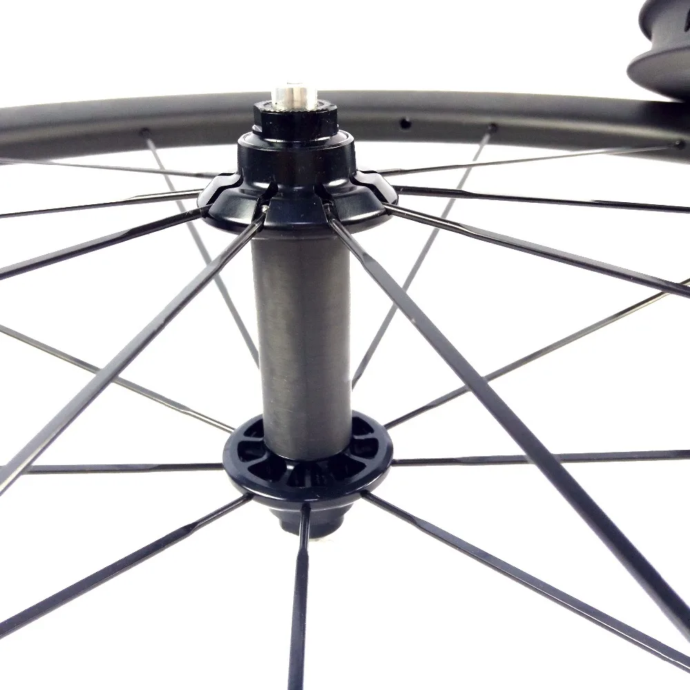 BIKEDOC 700CFull карбоновое колесо 50 мм прямой Тяговый Powerway R51 Hub дорожные велосипедные