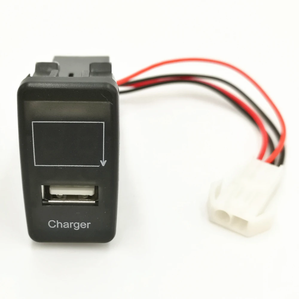 5V 2.1A USB разъем интерфейса Iphone/ipad/смарт телефон автомобильное зарядное устройство