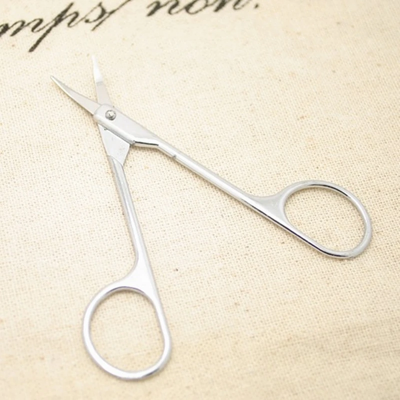 1 шт. красивые высококачественные ножницы для бровей из углеродистой стали