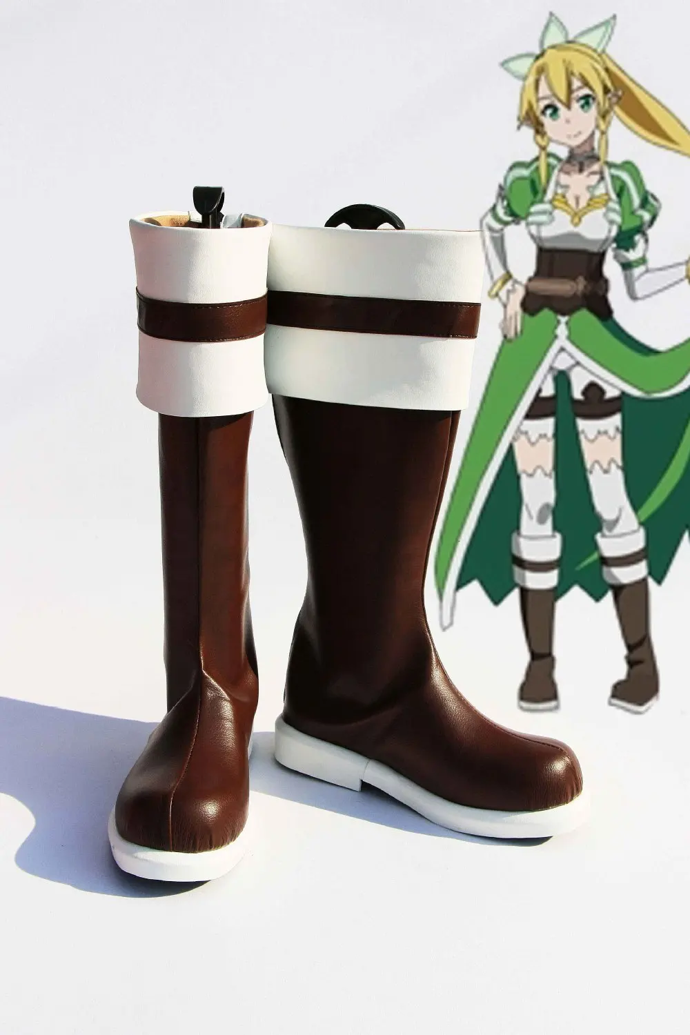 

Free shipping Custom cheap Lefa shoes from Sword Art Online Cosplay Halloween