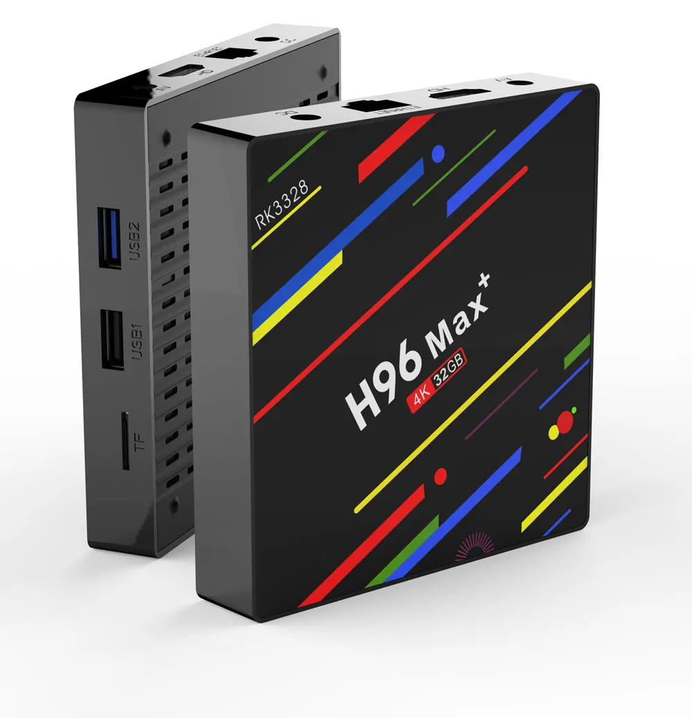 H96 MAX plus Android 8.1 TV Box 4 gb RAM 32 gb ROM Set Top Box RK3328 Quad core 2.4 g/5g Wifi 4 k Smart Media Player H96 pro max
