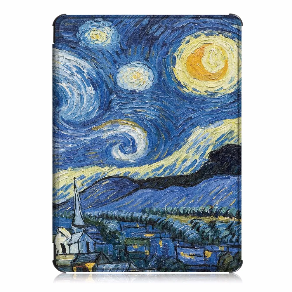 Премиум кожаный умный противоударный чехол для Amazon New Kindle 6,0 10 поколения, чехол Funda Coque+ стилус