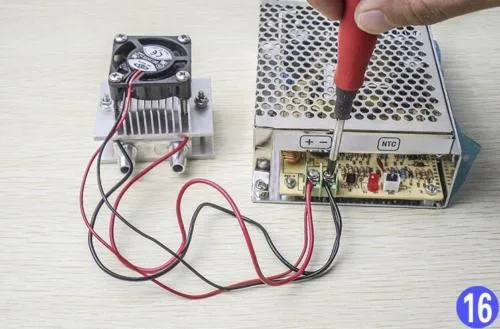 DIY наборы термоэлектрический Пельтье холодильная система охлаждения+ вентилятор+ TEC1-12706