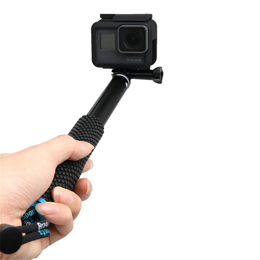Монопод для селфи Go Pro 7 8 палка штатив Gopro Hero 6 5 ручная Xiaomi Yi Eken Sjcam Dji Osmo|perche selfies|handheld
