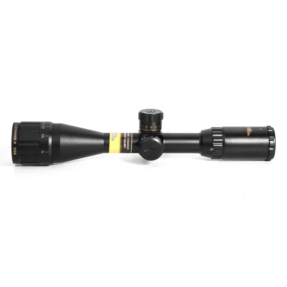 2019 New 4-16X44AOEYS FENGRO Hunting Range Green Red Lighting Button Air Gun Adjustable Tactical Optical Sight Riflescope | Спорт и