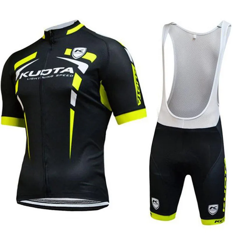Летний мужской Триатлон Kuota комплект для велоспорта велосипедные майки дышащая