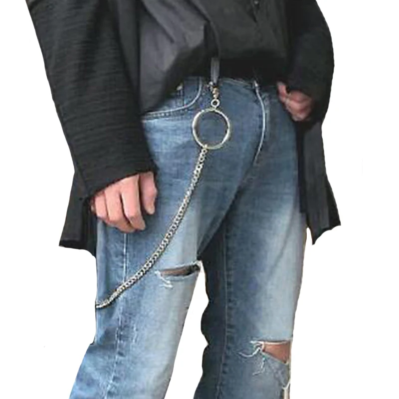 

Женский металлический кошелек, брюки с цепочкой, хипстер, Portachiavi, рок, панк, бегемот, брелок, джинсовые штаны, брелки, мужские ювелирные аксессуары