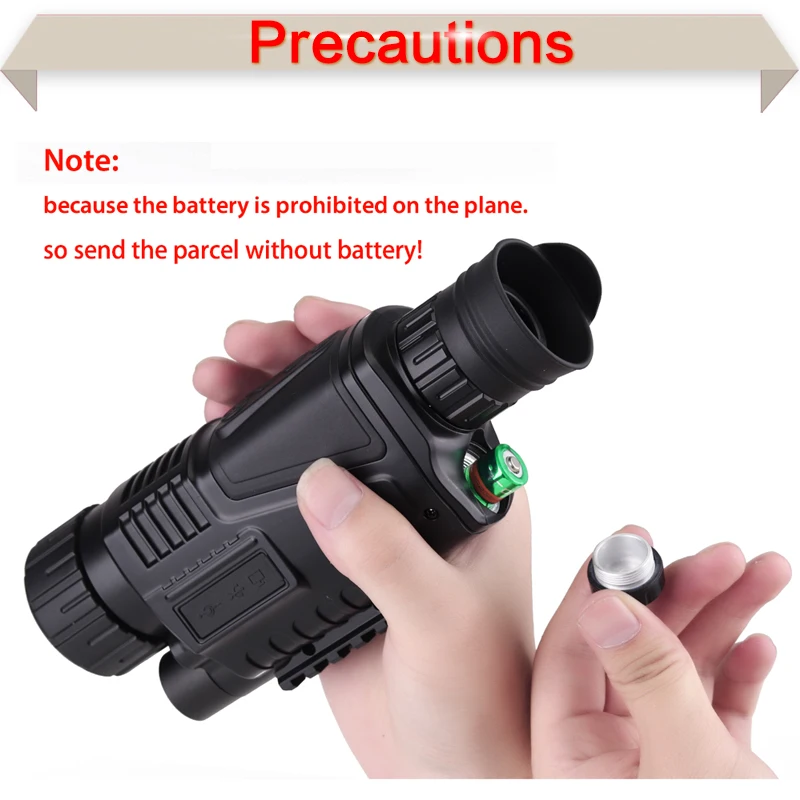 Цифровой Монокуляр инфракрасные очки ночного видения 5X40 подарок фото и видео с TFT