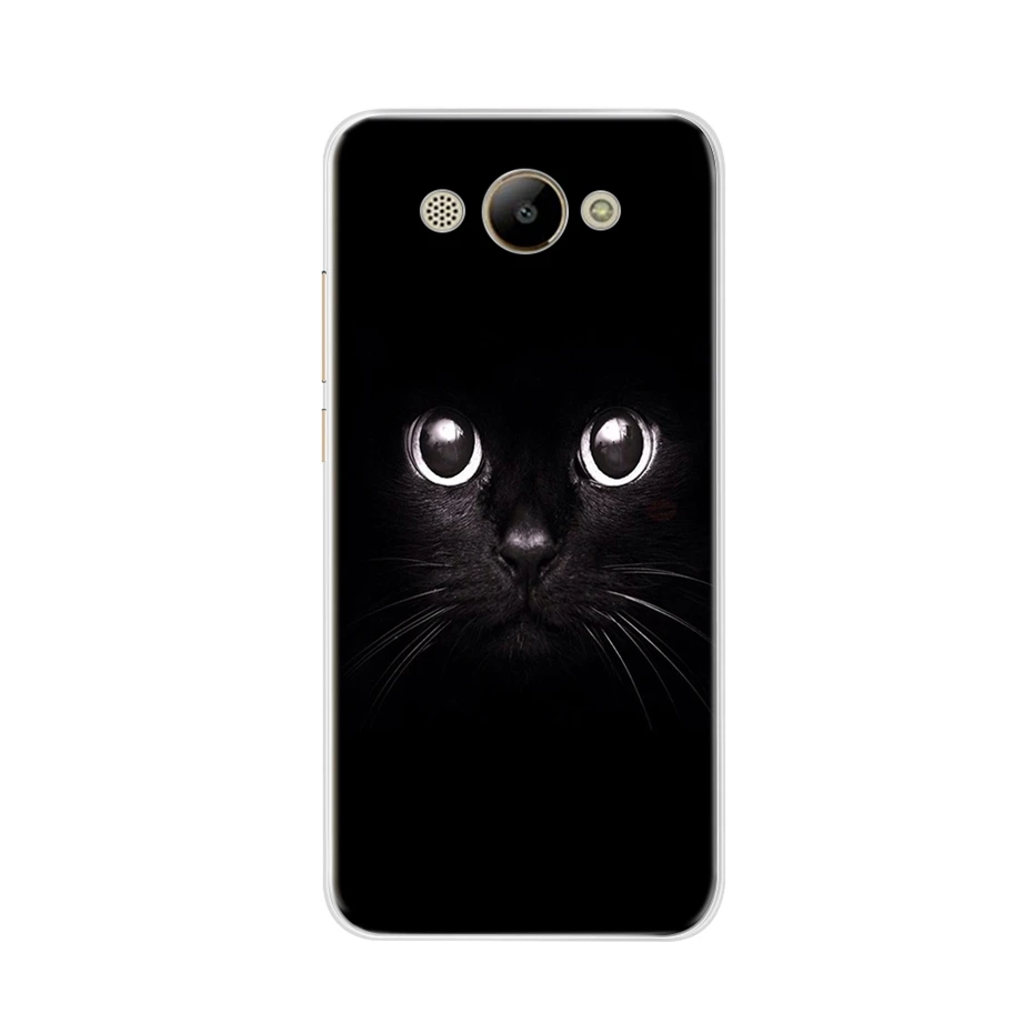 Мягкий чехол из ТПУ для Huawei Y3, силиконовый чехол для телефона, задняя крышка для Huawei Y3 /Y5 lite CRO-U00 CRO-L22 U00, чехол - Цвет: Шампанское
