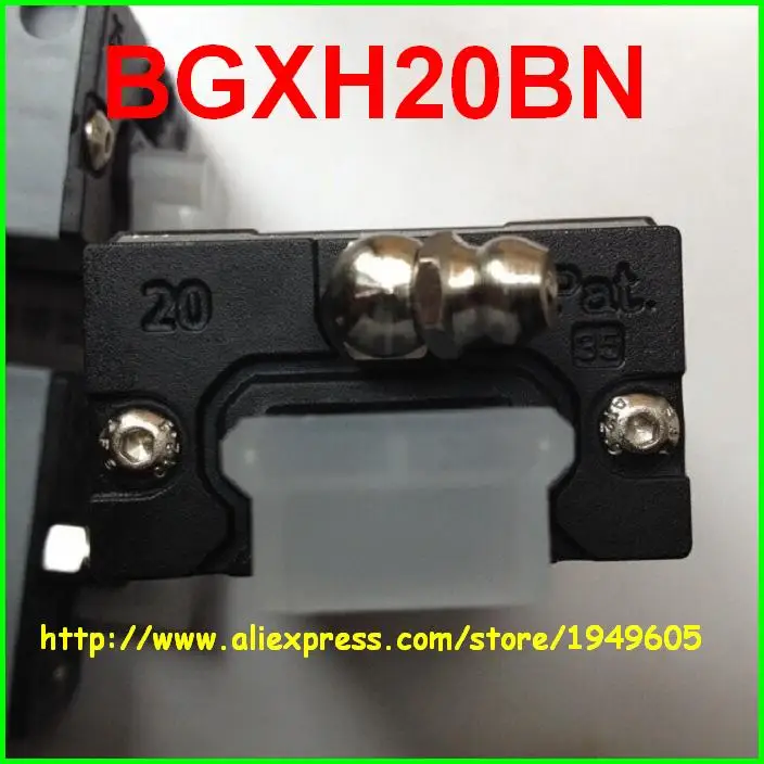 STAF линейный направляющий подшипник скольжения BGXH20BN слайдер|linear guide bearing|linear