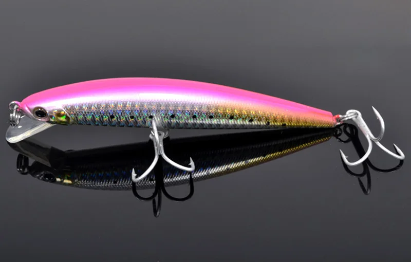Tsurinoya DW15 1 шт. 120 мм 18 г Minnow наживка воблер искусственные глубина погружения приманки 2,5 м для рыбалки - Цвет: 5