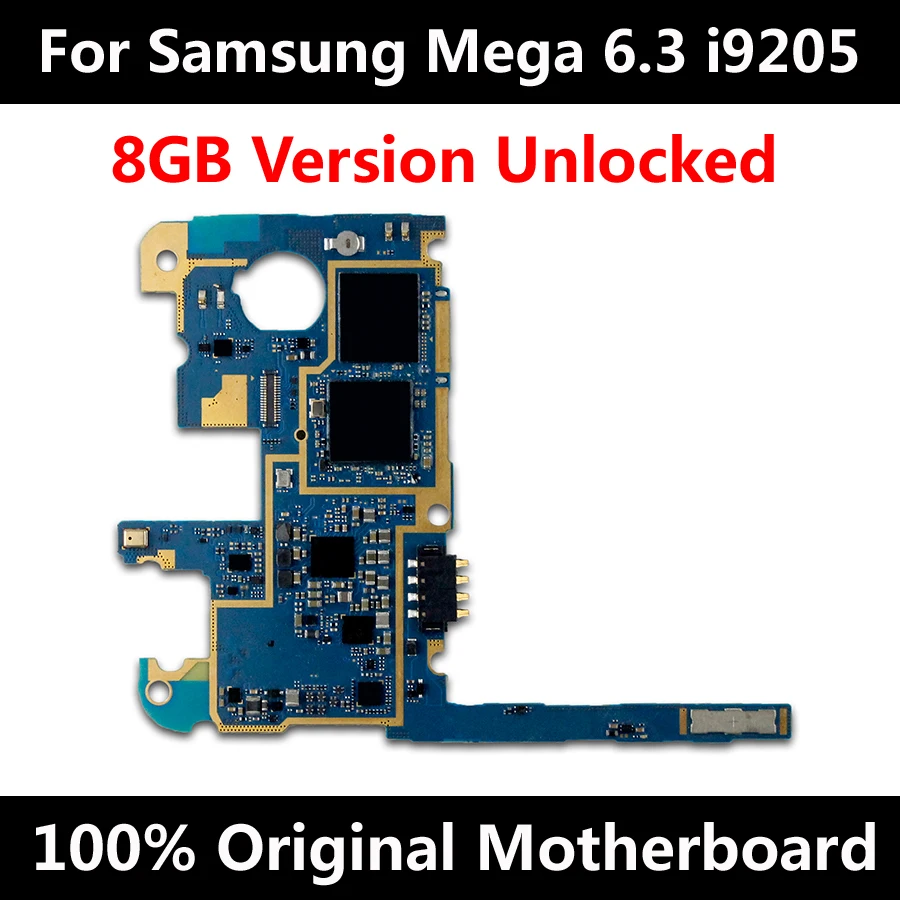 Оригинальная официальная материнская плата для Samsung Mega 6 3 i9205 8GB Заводская