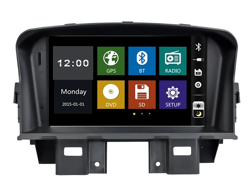 7 дюймовый автомобильный DVD плеер с GPS навигацией аудио радио стерео CANBUS BT/TV