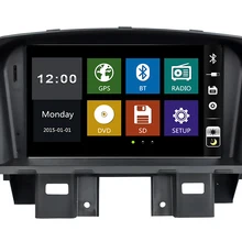 7 дюймовый автомобильный DVD плеер с GPS навигацией аудио радио