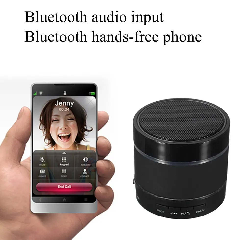 5 шт. светодиодный Bluetooth беспроводной переносной динамик аудио сабвуфер с